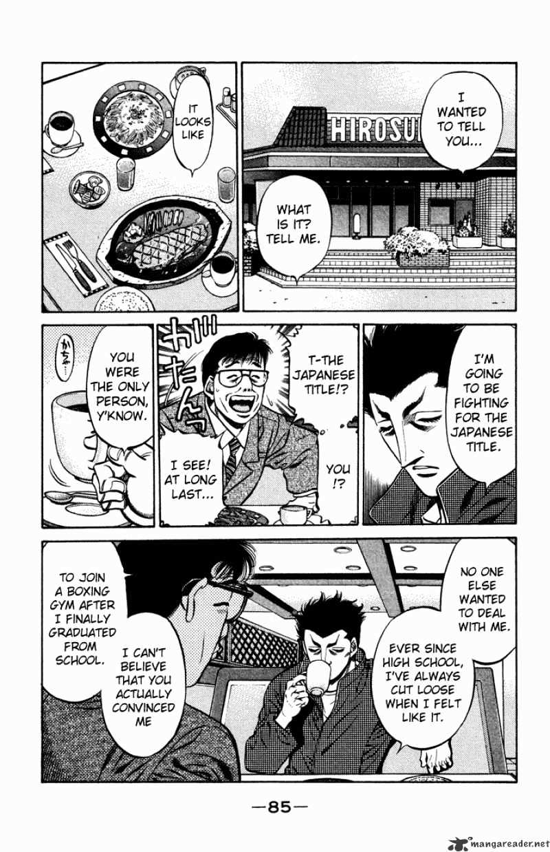 Hajime no Ippo: Fighting Spirit, Chapter 467 image 07